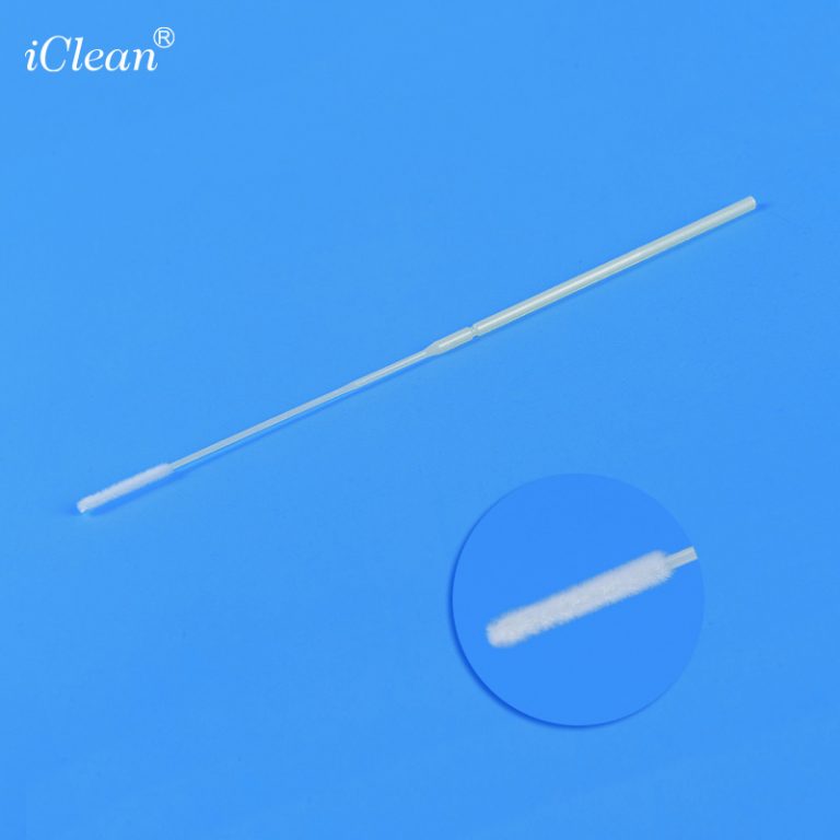 iClean®Nasopharyngeal Flocked Nylon Swab Sample Collection Flexible